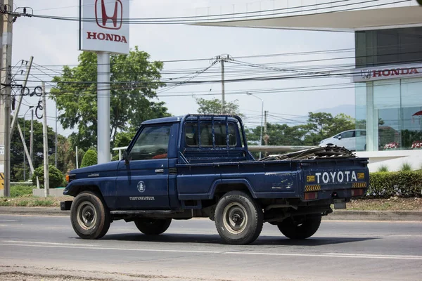 Chiangmai Tailândia Maio 2020 Carro Particular Toyota Land Cruiser Estrada — Fotografia de Stock