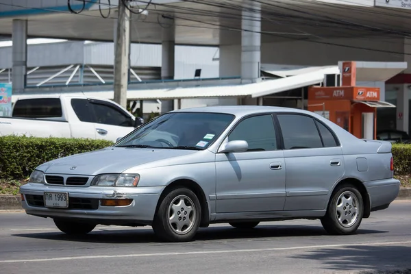 Chiangmai Thailand May 2020 Private Old Car Toyota Corona Road — Stock Photo, Image