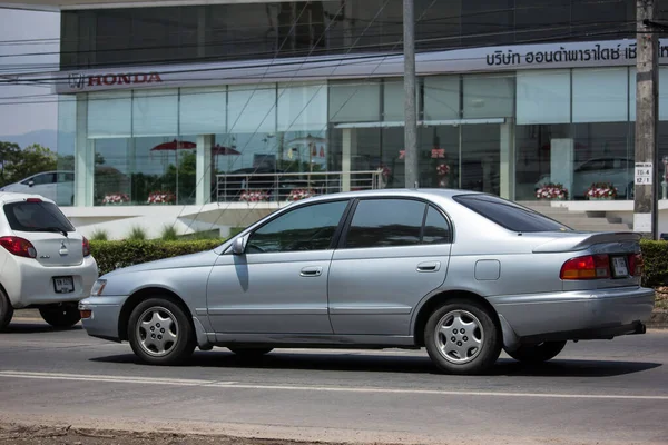 Chiangmai Thailand May 2020 Private Old Car Toyota Corona Road — Stock Photo, Image