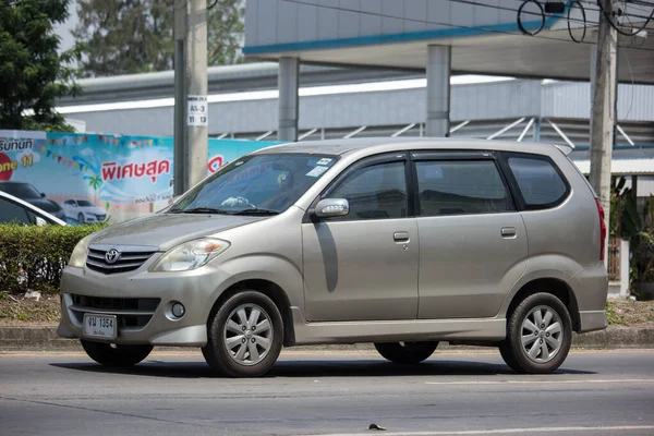 Chiangmai Tailândia Maio 2020 Carro Privado Toyota Avanza Mini Suv — Fotografia de Stock