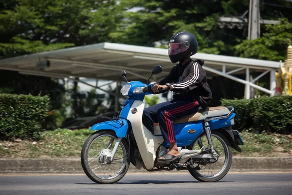 Чиангмай Таиланд Мая 2020 Года Частный Мотоцикл Honda Super Cub — стоковое фото