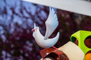 Las Fallas, gazete mankenleri 18 Mart 2019 'da İspanya' nın Valencia kentinde yapılan geleneksel kutlamada yakıldı..