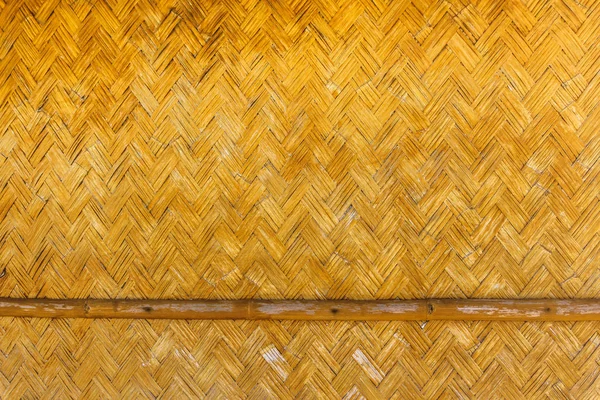 Filipinas. Ilha Palawan. Tapete de vime em um interior tradicional casa — Fotografia de Stock