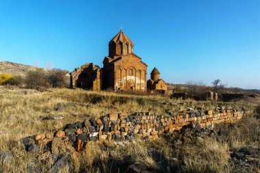 Ermenistan. Gyumri civarındaki Marmashen Manastırı.