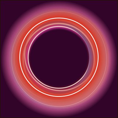 Parlak neon burgudy daireler arka plan.