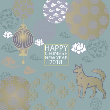 2018 Çin yeni yılı kağıt kesme yıl köpek