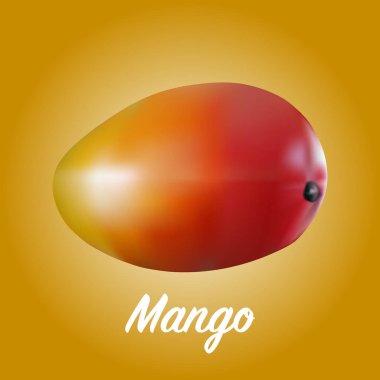 Taze gerçekçi mango