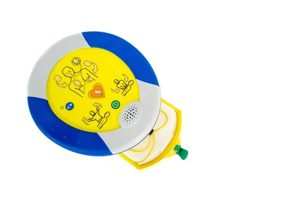 Automata külső defibrillátor vagy Aed — Stock Fotó