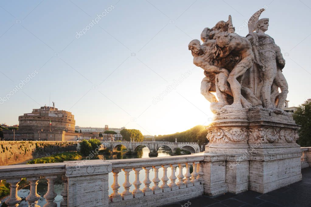 Castel Sant'Angelo in Rome, Lazio, Italy