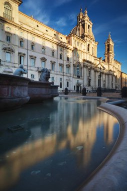 Navona Meydanı, Roma, Lazio, İtalya