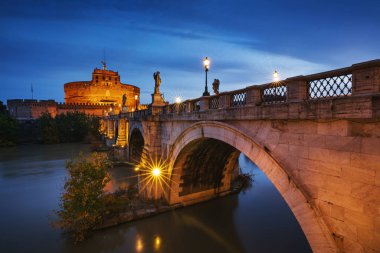 Roma 'daki Castel Sant' Angelo, Lazio, İtalya