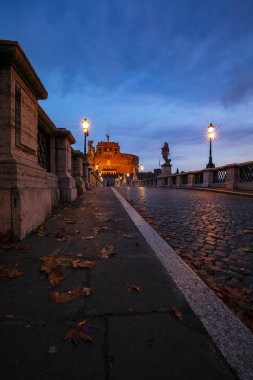 Roma 'daki Castel Sant' Angelo, Lazio, İtalya