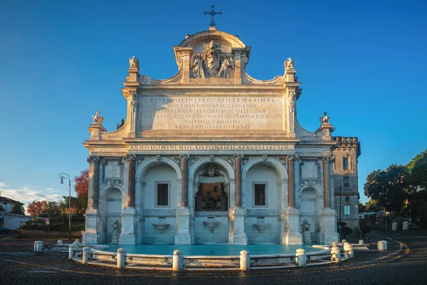 Fontana Dell Acqua Paola Fontanone Janiculum ローマ イタリア — ストック写真