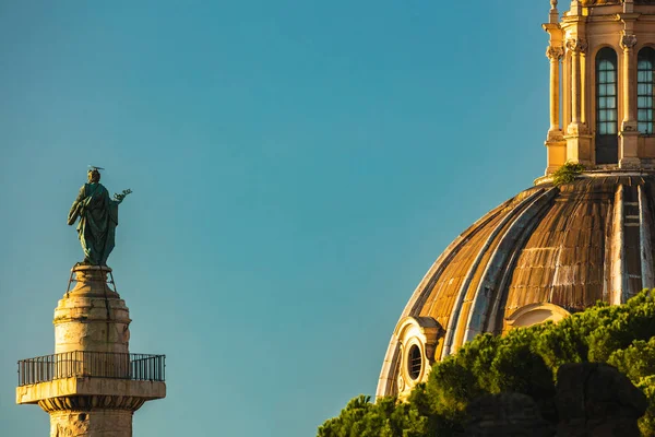 Chiesa del Santissimo Nome di Maria al Foro Traiano, Roma, Italia — Foto de Stock