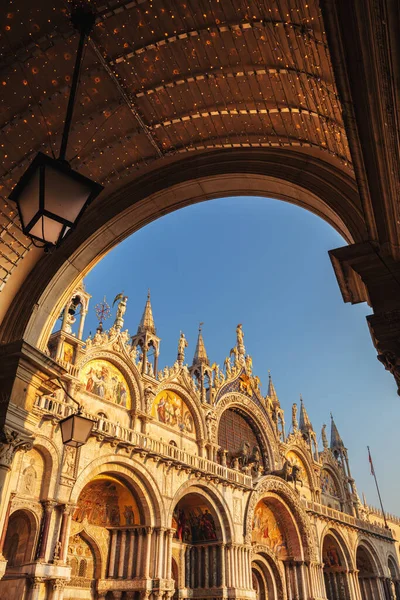 Place Saint Marc Basilique Venise Italie — Photo