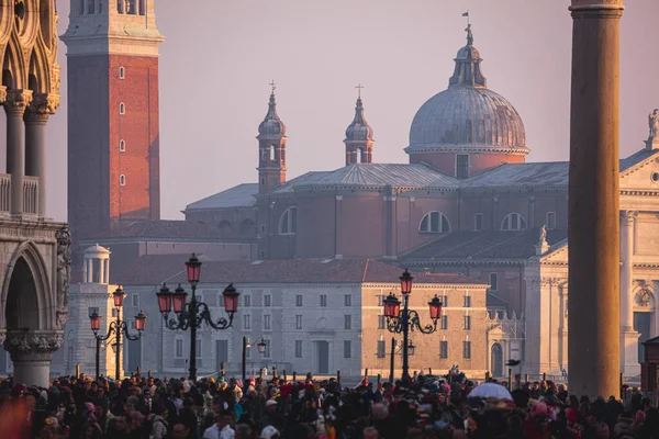 Колонна Святого Марка Венеция Италия — стоковое фото