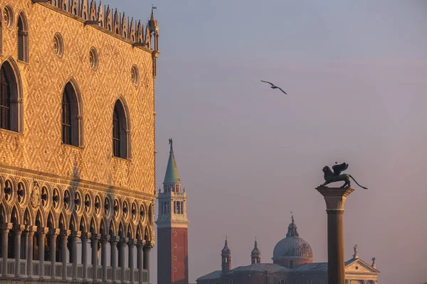 Colonne Saint Marc Venise Italie — Photo