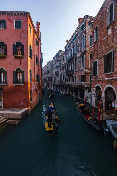 Vacker Gata Venedig Italien — Stockfoto