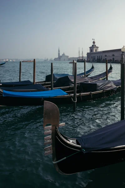 Vista Las Góndolas Venecia Italia — Foto de Stock