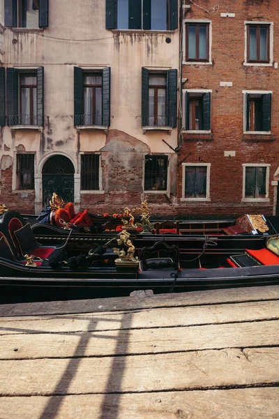Gyönyörű Utca Velence Olaszország — Stock Fotó