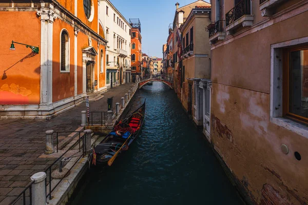 Vacker Gata Venedig Italien — Stockfoto