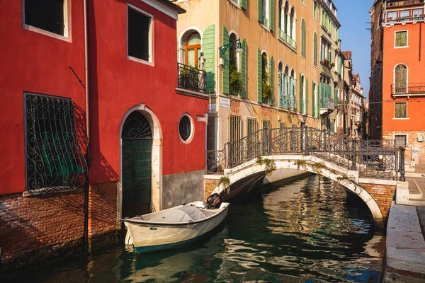 Vacker Gata Venedig Italien — Stockfoto