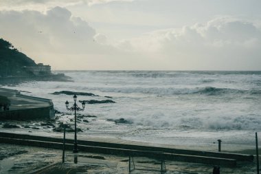 Baiona sahil, Galicia İspanya