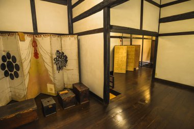 Inside a house in Narai