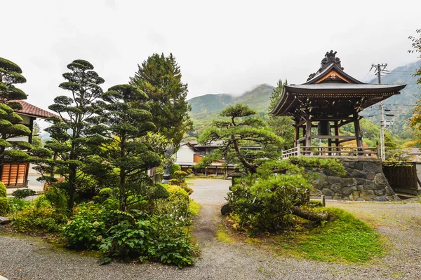 日本の旧市街奈良井 — ストック写真