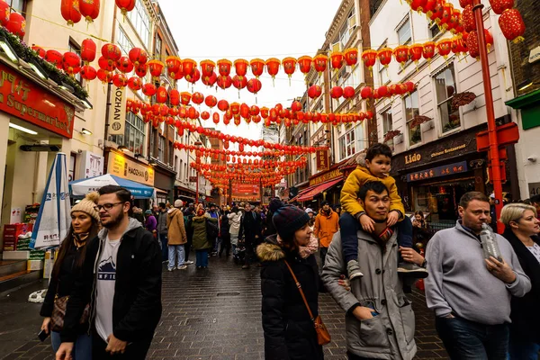Čínské oslavy nového roku - Londýn — Stock fotografie