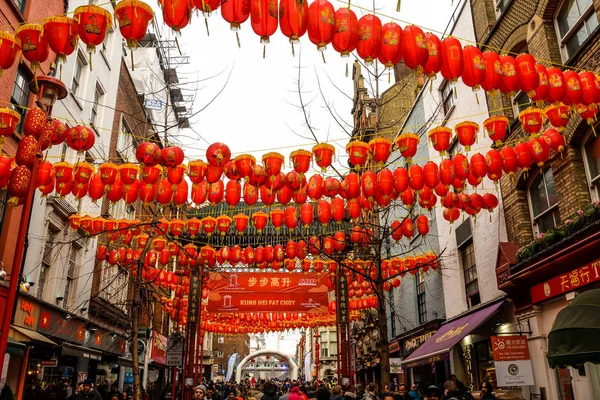 Китайский Новый год - Лондон — стоковое фото