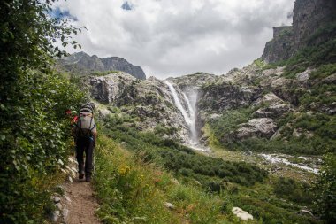 Güzel dağ Georgia, Svaneti