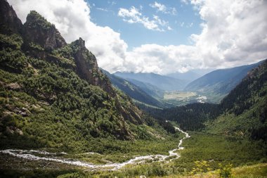 Güzel dağ Georgia, Svaneti