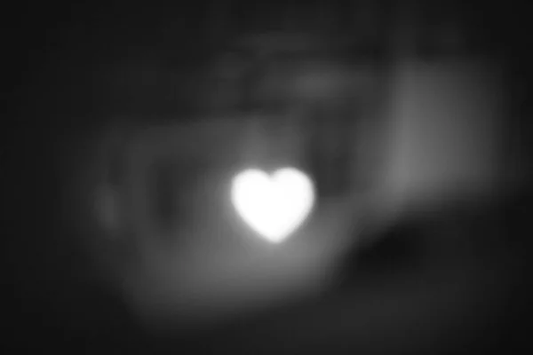 Foto Abstrakte Schwarz Weiß Bild Herz Hintergrund — Stockfoto