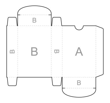 Karton kutu şablonu