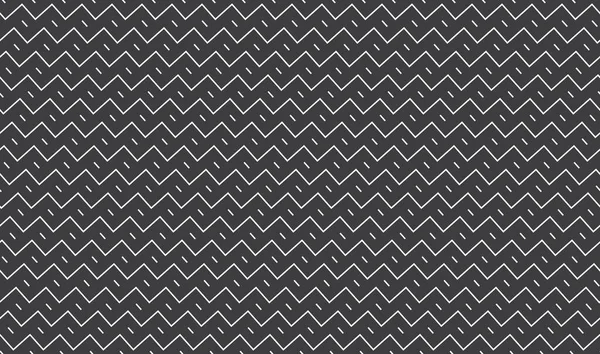Vektor Weiße Linie Geometrische Nahtlose Textur Auf Grauem Hintergrund — Stockvektor