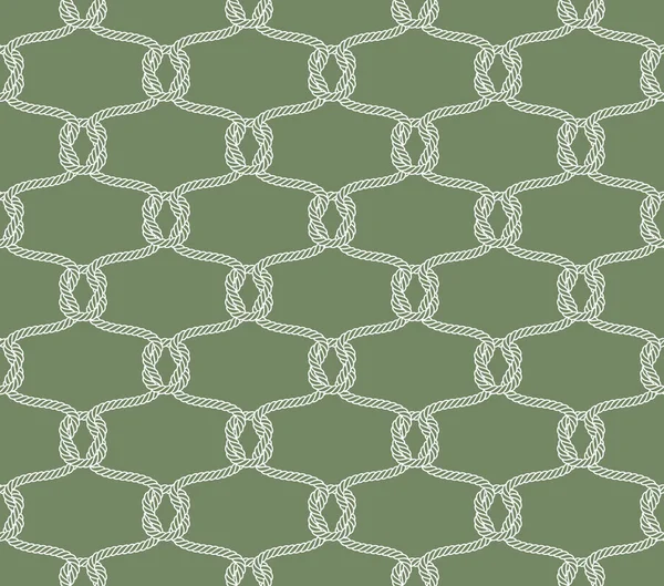 向量绳 绿色背景 — 图库矢量图片