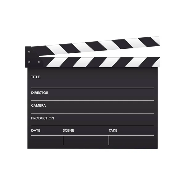 Beyaz arkaplanda izole edilmiş gerçekçi açık film kanadı