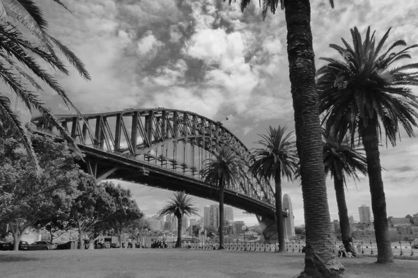 Harbour Bridge in Sidney, Australië Stockfoto