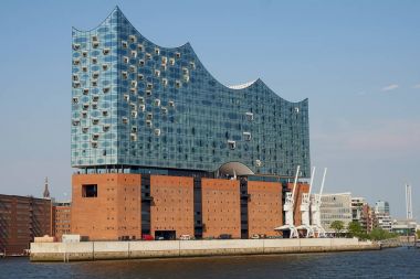 Hamburg liman bina Elbphilharmonie