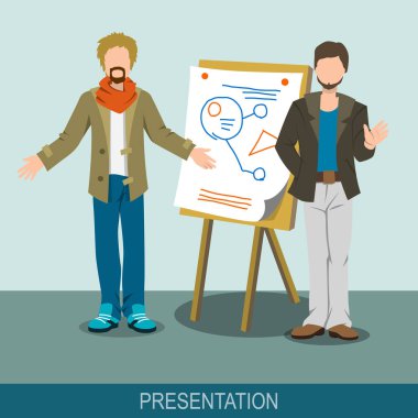 İş sunumu kavramı