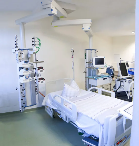 Intensivvårdsavdelning Och Trauma Enhet Ett Sjukhus Akutmottagning — Stockfoto