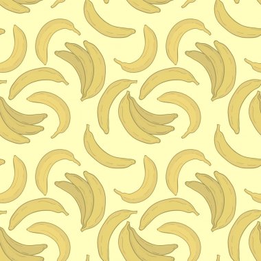 Meyve ile sorunsuz vektör desen. Mutfak, Baskı Tekstil, almak için dava telefon. Kumaş ve dekor tasarım karıştırın. El çizmek illüstrasyon.