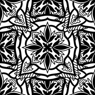 Soyut süslemesiz desen. Damask çiçek bağcığı. Kraliyet davası.