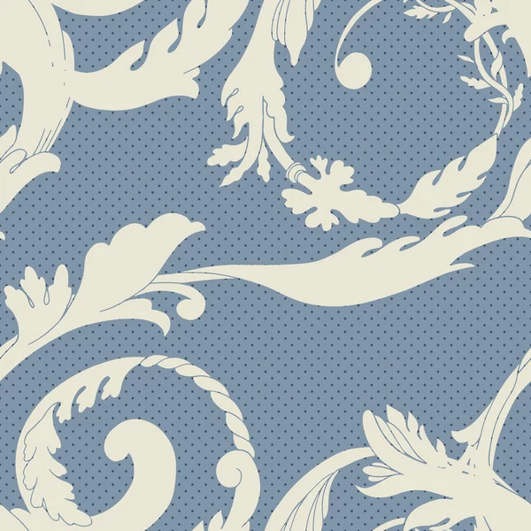 Nahtloses Muster Natur vintage style.floral classic ornament.design für Wohnkultur, Stoff, Teppich, Verpackung — Stockvektor
