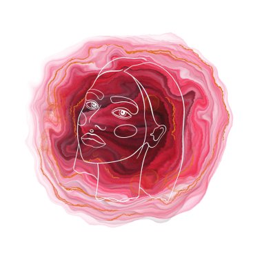 Soyut arka plan akriliği. Moda alkol mürekkebi. Sıvı mermer dokusu..