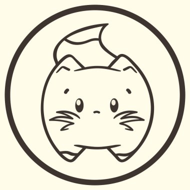 Kedi vektör işareti, yaban hayatı sembolü. Yavru kedi simgesi düz. Kitty işareti simgesi üzerinde ışık arka plan izole. Kedi ile basit siyah etiket. Web, mobil uygulamalar, veteriner, evde beslenen hayvan dükkan için anahat stili kedi logo.