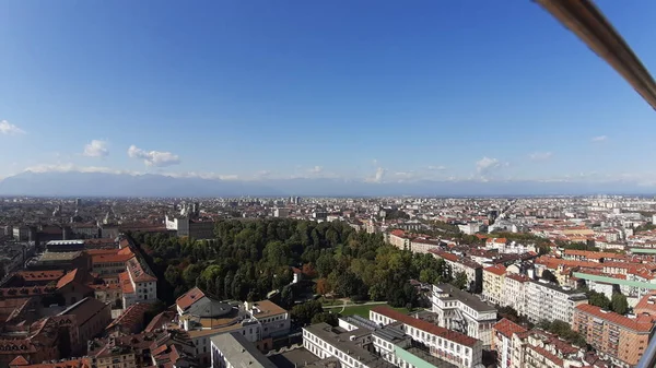 Torino Talya 2019 Güzel Güneşli Bir Günde Torin Şehrinin Inanılmaz — Stok fotoğraf