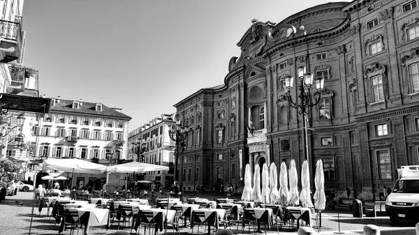 Torino Italia 2019 Subtítulo Increíble Ciudad Turín Hermoso Día Soleado — Foto de Stock