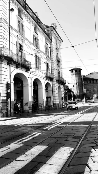 Turin Italie 2019 Une Légende Étonnante Ville Turin Par Une — Photo